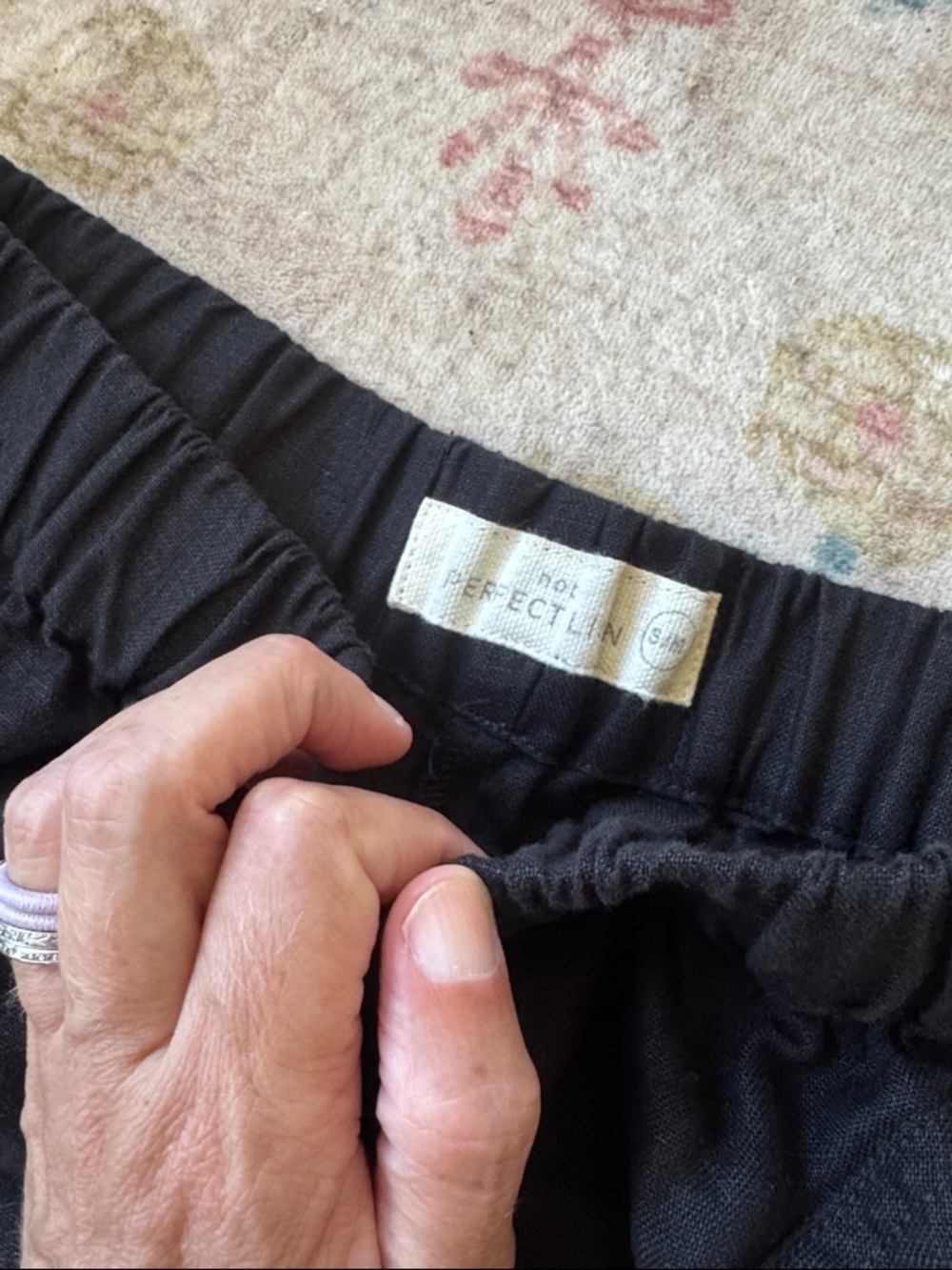 Not Perfect Linen Athens Pants - Picture 4 of 4